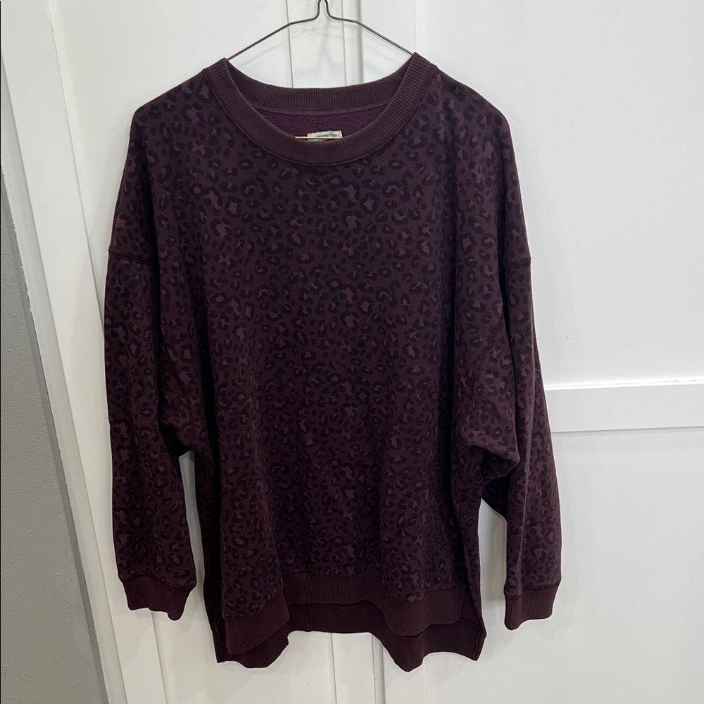 American Eagle Purple Jegging Fit Top